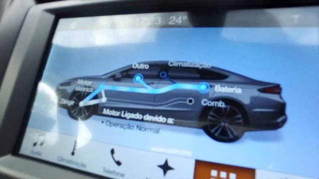 Ford Fusion Hybrid 2017 / Teste