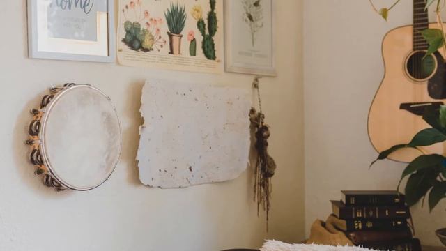 Boho Eclectic Living Room Tour