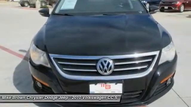 2010 Volkswagen CC Granbury TX F61921 смотреть онлайн