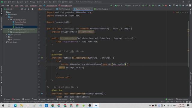Hiển thị ảnh Web với AsyncTask | Android Networking смотреть онлайн