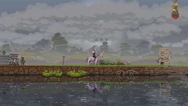 Kingdom Two Crowns Кооператив #16 - Волшебный Единорог смотреть онлайн