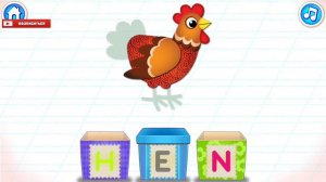 АНГЛИЙСКИЙ АЛФАВИТ. БУКВА H. ENGLISH ALPHABET. БИНИ БАМБИНИ.