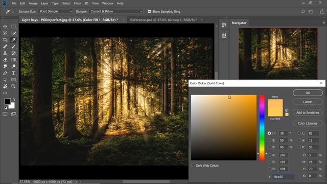 Create Light Rays in 3 Simple Steps with Photoshop смотреть онлайн