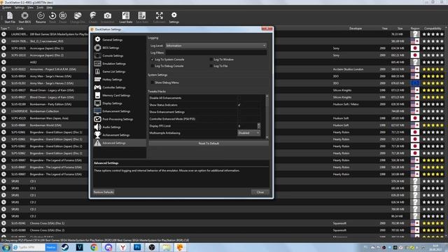 Duckstation - мои настройки эмулятора для ps1 смотреть онлайн