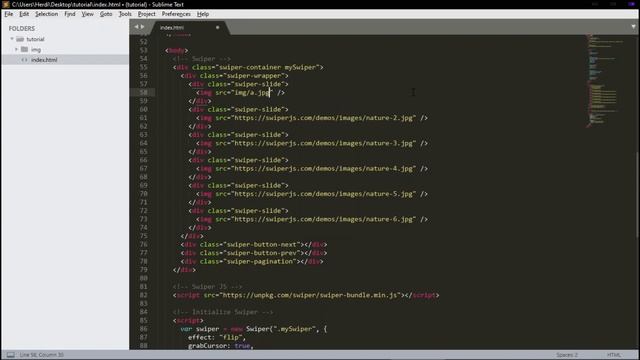 Membuat Slider gambar dengan effect flip (swiperjs) pada website смотреть онлайн