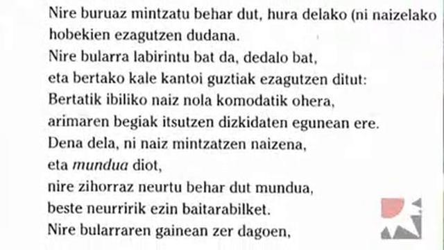 Gabriel Aresti 75 urte смотреть онлайн