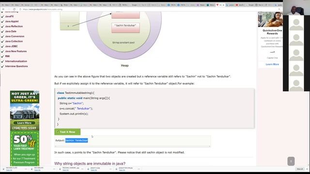 String in java, String list of Methods, The difference between Equals(),== operator and Compare To( смотреть онлайн