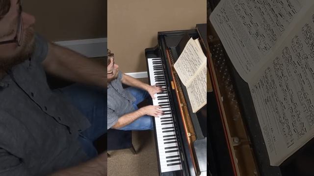 Bach Prelude in C Major, BWV 870 Practice Session смотреть онлайн