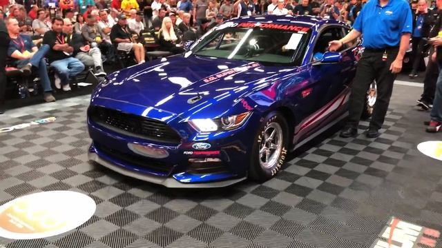 2016 Ford Mustang Cobra Jet on the 2018 Dallas Mecum Auction Block смотреть онлайн