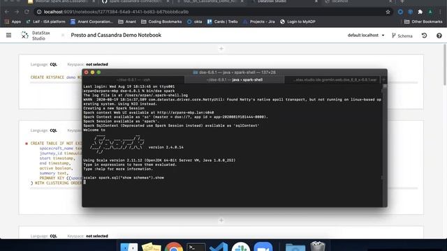 Spark and Cassandra: Doing SQL and Joins on Cassandra Tables смотреть онлайн
