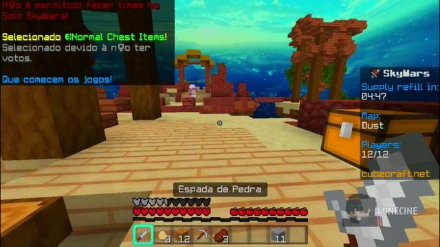 CUBECRAFT OU THE HIVE ?? QUAL O MELHOR SERVIDOR DE SKY WARS PARA MINECRAFT BEDROCK ! (MCPE) смотреть онлайн