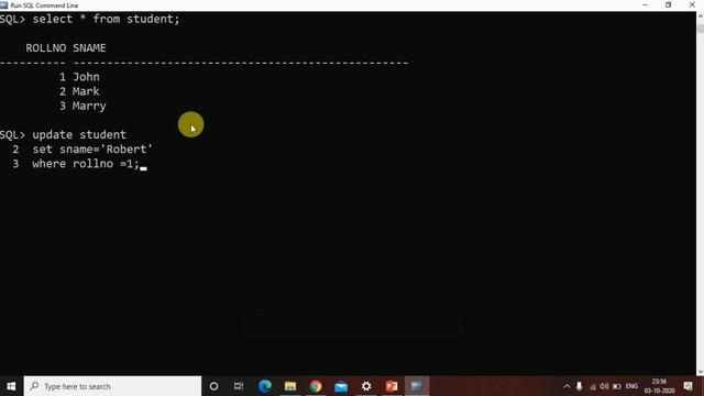 Part 6 - What is an UPDATE Statement ? | ORACLE | FourceTutorials смотреть онлайн