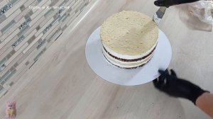 как собрать ВЫСОКИЙ ТОРТ 20 см с прослойкой КОНФИ. Подробно КЛУБНИЧНОЕ КОНФИ Рецепт.Современный ТОР