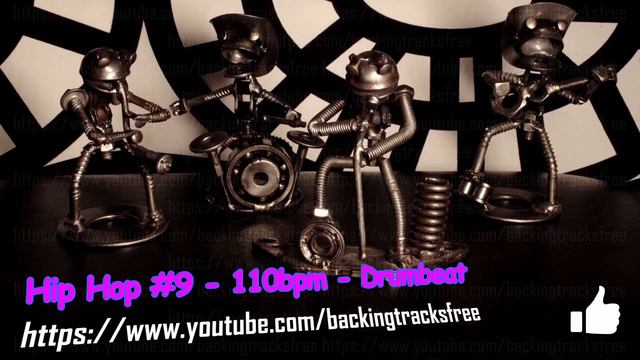 110 BPM - Hip Hop #9 - 4/4 Drum Beat - Drum Track смотреть онлайн