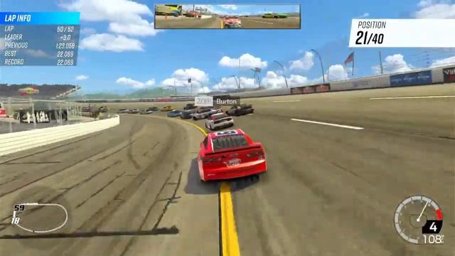 NASCAR Rivals Season Mode Part 4 AI suck смотреть онлайн