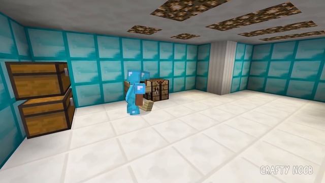 Minecraft Noob vs Pro vs Hacker: Secret base mod in Minecraft смотреть онлайн