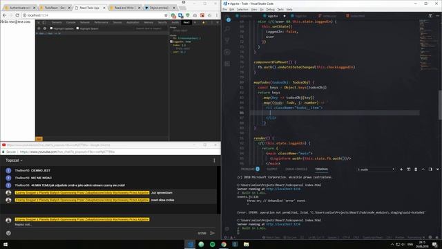 Small App #1.0: React Todo App [React, Parcel, Typescript, Firebase, SCSS] смотреть онлайн