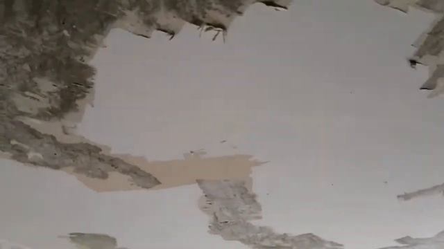 Мой первый опыт. Снятие побелки с потолка. смотреть онлайн