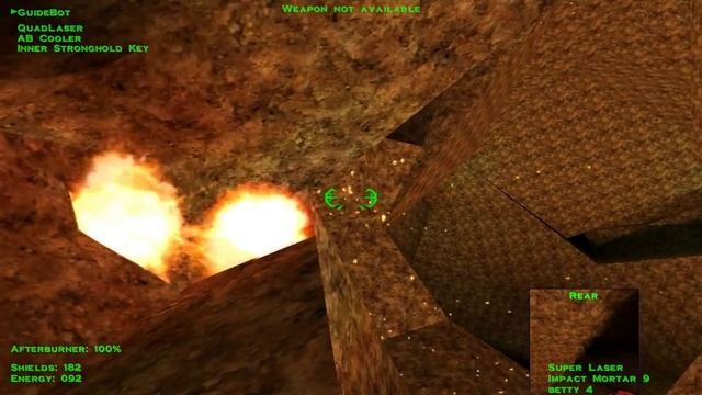 Descent 3 Final Boss (Hellion Assault Mech) - Hotshot Difficulty смотреть онлайн