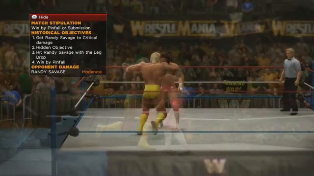 WWE 2K14 30 Years of WrestleMania Walkthrough Ep.4 - Mega Powers Explode! смотреть онлайн