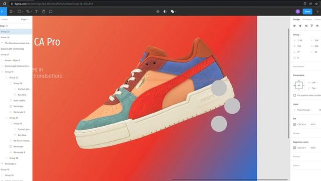TUTORIAL : Membuat Web Desain Sepatu Figma - Part 3 смотреть онлайн