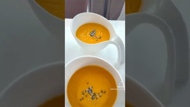 Божественный￼ тыквенный крем суп￼