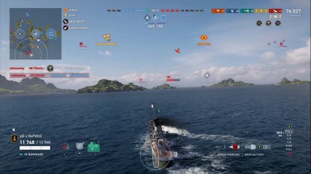 KAMIKAZE Is Still Broken In World of Warships Legends смотреть онлайн