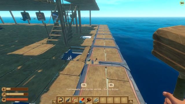 Raft как защитить плот от акулы [гайд для новичков] смотреть онлайн