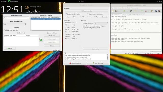 Ubuntu Gnome, Mint Урок 04 Создание 2-й точки востановления смотреть онлайн