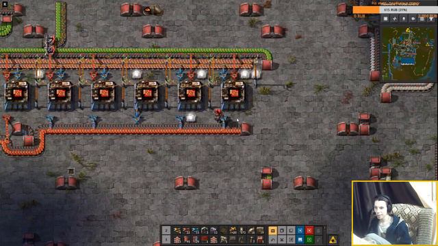 Factorio на зеленой энергии ветрогенераторов +Krastorio 2 смотреть онлайн