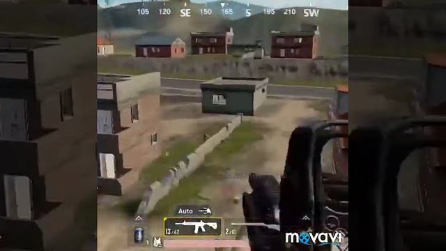 За одну минуту пятерых положил!!!Игра PUBG на телефоне.