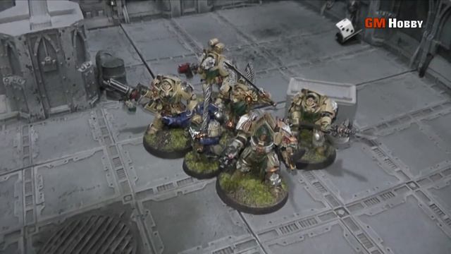 Warhammer 40K - Skitarii vs Deathwing (Zone Mortalis) смотреть онлайн