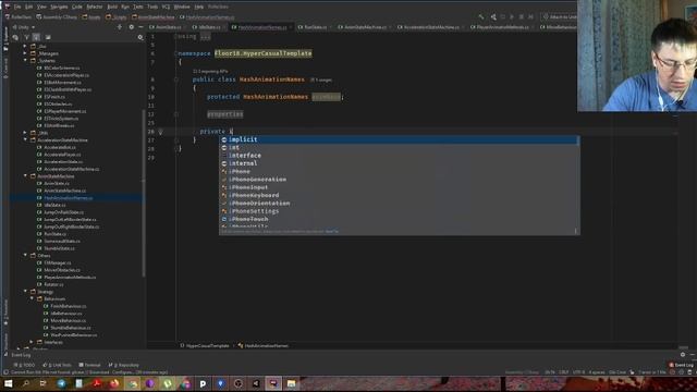 Хеширование анимаций - Метод Animator.StringToHash смотреть онлайн