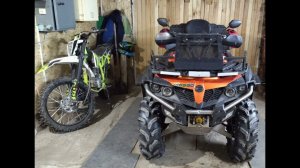 Вынос радиатора своими руками, на квадроцикл сф мото х5н.о. часть 3. Завершение.