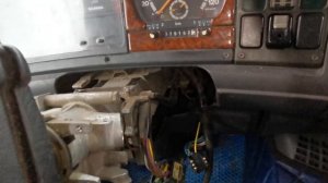 SCANIA 4, замена замка зажигания!