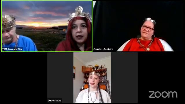 Catching up with Artemisia a Chat with King Sean and Queen Nisa смотреть онлайн