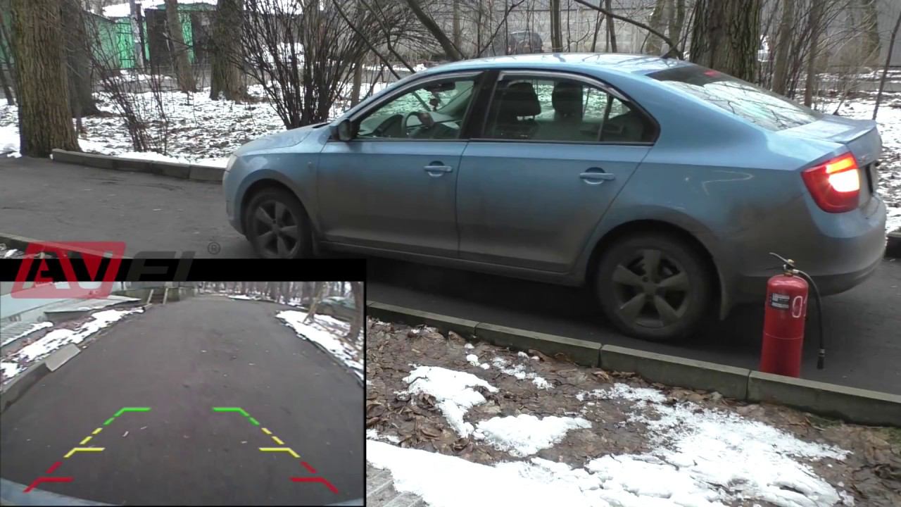 Примеры видеозаписи камеры заднего вида AVS315CPR (ИК-подсветка). смотреть онлайн