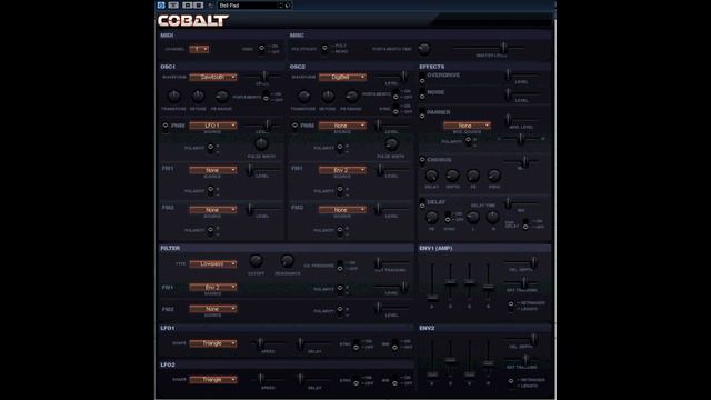 Free VST - Cobalt Hybrid Synth - vstplanet.com смотреть онлайн