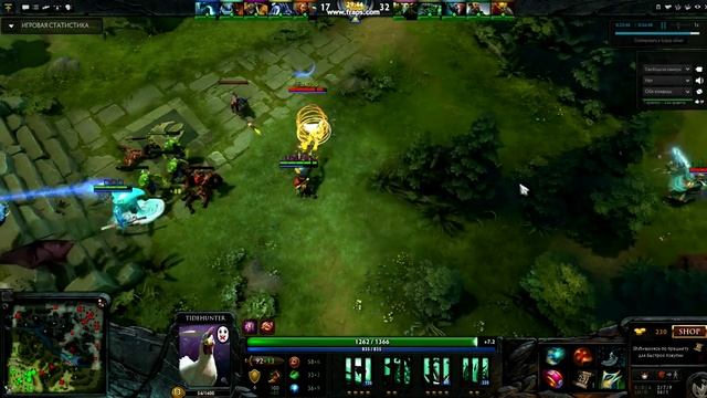 Dota 2 Kunkka 1hit Rampage смотреть онлайн