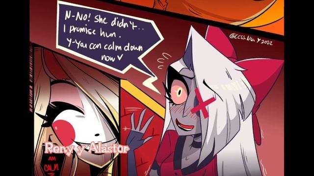 Hazbin Hotel Cómic: Los celos de Charlie// Fandub // Reny y Alastor #hazbinhotel #chaggie #vaggie смотреть онлайн