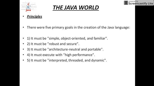JAVA INTRODUCTION смотреть онлайн