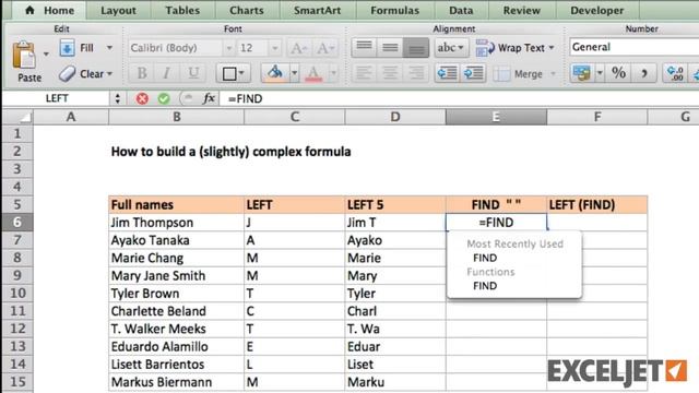 How to build more complex formulas смотреть онлайн
