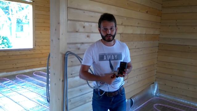 Монтаж системы отопления от теплых полов XL Pipe в г.Кемерово смотреть онлайн