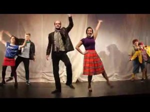 "Малыш и Карлсон" - сцена из спектакля