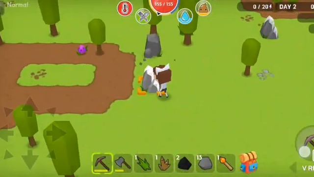 Прохождение игры пол названием "Mini Survaival" серия 1 смотреть онлайн