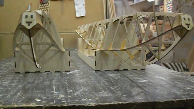 Каркас поплавков для Cessna 152 от Faster Wind