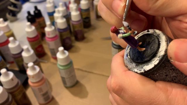 Painting Wendy Adams - Mansions of Madness | Mini Painting from Start to Finish | Paint with Us смотреть онлайн