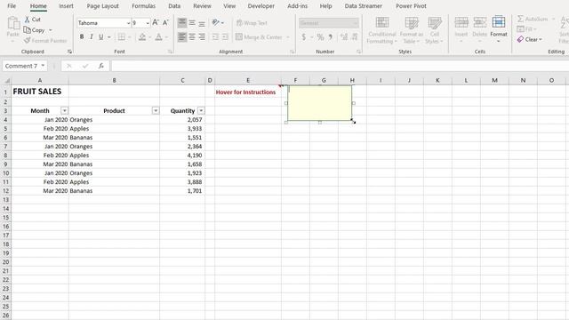 How to display an image or photo when an Excel user hovers over a cell. смотреть онлайн