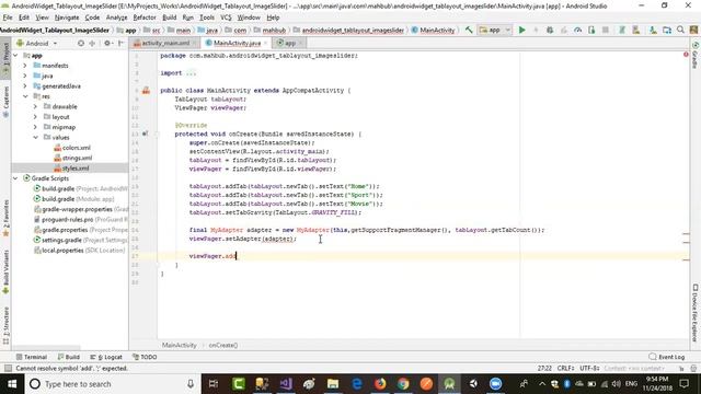 Batch-183-2 Android Widget | Tablayout смотреть онлайн