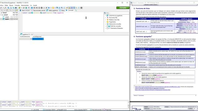 MariaDB / MySQL Funciones Parte 2 смотреть онлайн